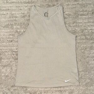Nike Oatmeal Dri-FIT Tank Top